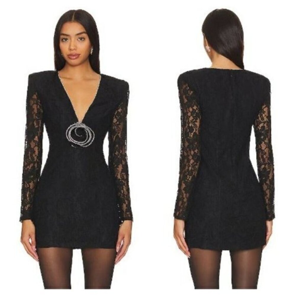 Lovers and Friends Nadine Mini Dress - Black